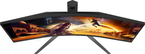 Photo de Ecran incurvé 34" AOC Gaming G4 CU34G4Z UWQHD 240Hz (Noir)