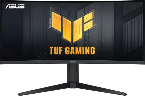 Photo de Ecran incurvé 34" Asus Tuf Gaming VG34VQL3A UWQHD 180Hz (Noir)