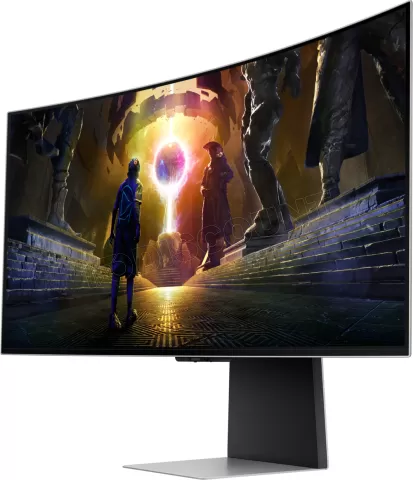 Photo de Ecran incurvé 34" Samsung Odyssey OLED G8 G85SD WQHD 175Hz (Noir)
