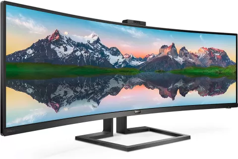 Photo de Ecran incurvé 49" Philips P-Line 499P9H/00 5K Dual QHD (Noir)