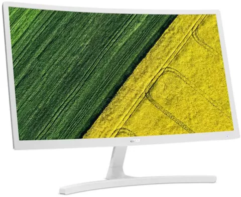Photo de Ecran LED 24" incurvé Acer ED242QRwi Full HD (Blanc)