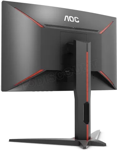 Photo de Ecran LED 24" incurvé AOC C24G1 Full HD (Noir) 144Hz