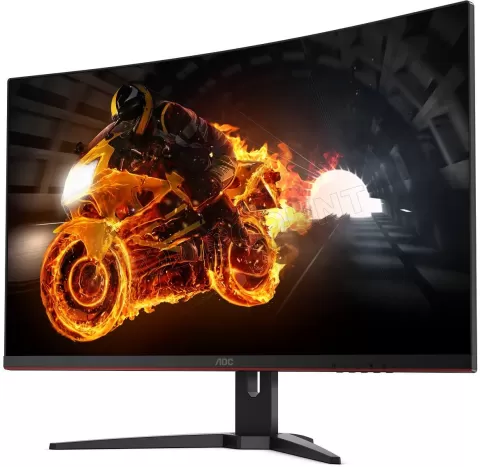 Photo de Ecran LED 24" incurvé AOC C24G1 Full HD (Noir) 144Hz
