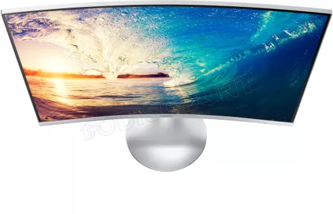 Photo de Ecran LED 27" incurvé Samsung C27F591FDU Full HD (Argent)