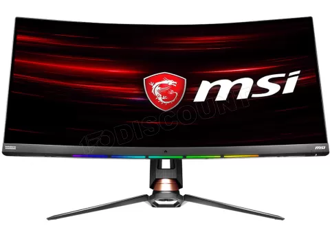 Photo de Ecran LED 34" incurvé MSI Optix MPG341CQR UltraWide Quad HD 144Hz