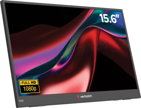 Photo de Ecran portable 15,6" Verbatim Light Full HD (Noir)