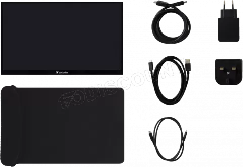 Photo de Ecran portable tactile 15,6" Verbatim PMT-15 Full HD (Noir)