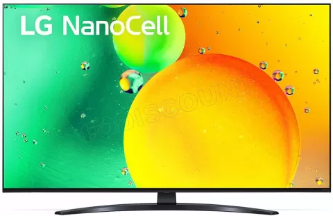 Photo de Ecran/TV 50" LG Nano Cell 50NANO763QA 4K Ultra HD (Noir)
