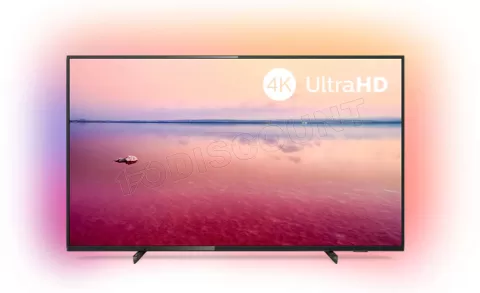 Photo de Ecran/TV LED 43" Philips 43PUS6704 4K Ultra HD (Noir)