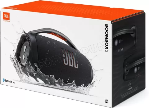 Photo de Enceinte nomade Bluetooth JBL Boombox 3 (Noir)