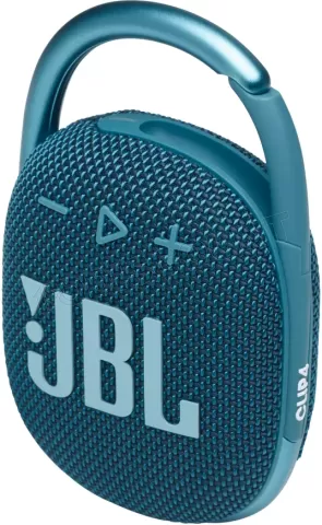 Photo de Enceinte nomade Bluetooth JBL Clip 4 (Bleu)