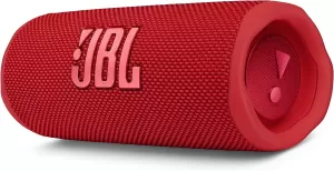 Photo de Enceinte nomade Bluetooth JBL Flip 6 (Rouge)