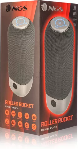 Photo de Enceinte nomade Bluetooth NGS Roller Rocket (Noir)