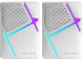 Photo de Enceintes Bluetooth Mars Gaming MS-H RGB (Blanc)