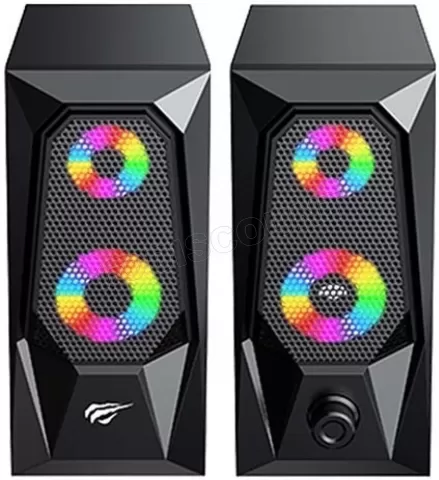 Photo de Enceintes Havit SK208 Pro RGB Illuminated (Noir)