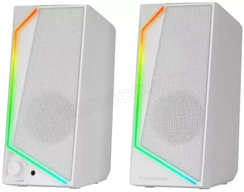 Photo de Enceintes Mars Gaming MS-72 RGB (Blanc)