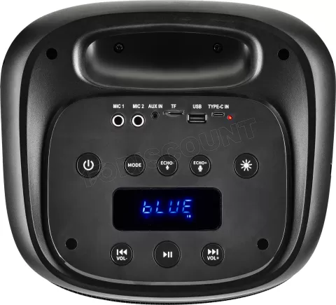 Photo de Enceintes nomade Bluetooth NGS Wild Drip RGB (Noir)