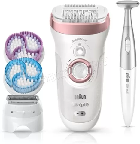 Photo de Epilateur Braun Silk-Epil 9 9/980 SkinSpa SensoSmart (Rose/Or)
