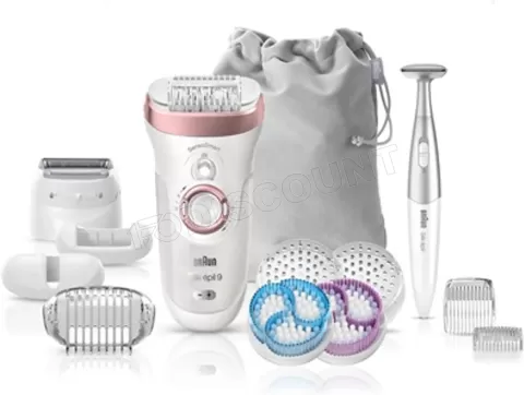 Photo de Epilateur Braun Silk-Epil 9 9/980 SkinSpa SensoSmart (Rose/Or)