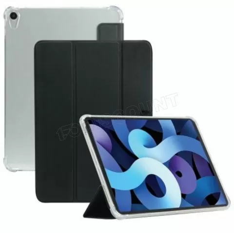 Photo de Étui de protection à rabat universel Mobilis Edge Folio pour iPad Air 4 2020 10,9"max (Noir)