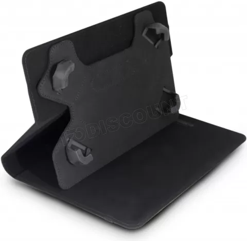 Photo de Étui de protection à rabat universel Urban Factory 10,5" + 1x protection verre trempé + 1x stylet (Noir)