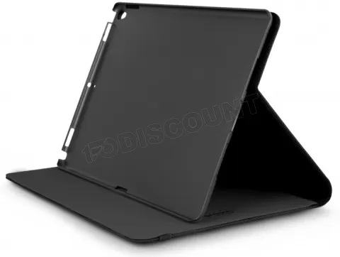 Photo de Étui de protection à rabat Urban Factory Weedee pour iPad Air 10,2" Avec stylet et verre de protection (Noir)