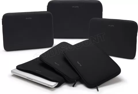 Photo de Étui de protection (Housse) Dicota Perfect Skin pour ordinateur portable 14" max (Noir)