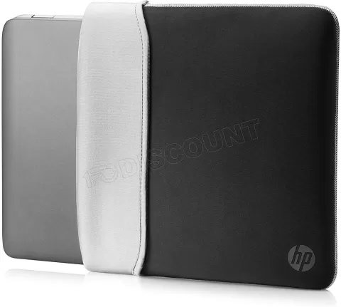 Photo de Étui de protection (Housse) HP pour ordinateur portable 15,6"max réversible (Noir/Gris)