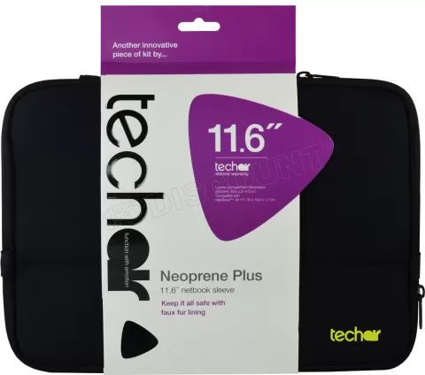 Photo de Étui de protection (Housse) Techair Plus 11,6"max (Noir)