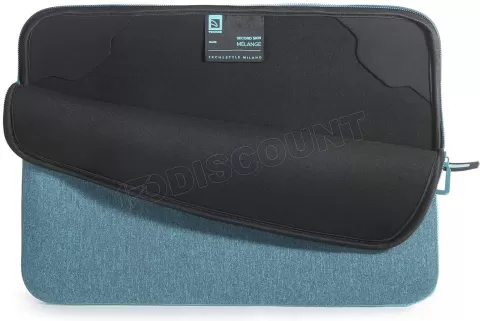 Photo de Étui de protection (Housse) Tucano Mélange pour ordinateur portable 14" max (Bleu ciel)