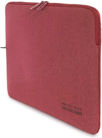 Photo de Étui de protection (Housse) Tucano Mélange pour ordinateur portable 15,6" max (Rouge)