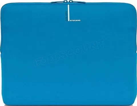 Photo de Étui de protection (Housse) Tucano Second Skin Colore pour ordinateur portable 14" max (Bleu)