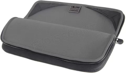 Photo de Étui de protection (Housse) Tucano Second Skin Colore pour ordinateur portable 15.6" max (Noir)