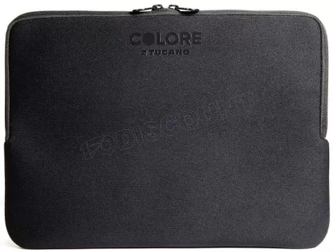 Photo de Étui de protection (Housse) Tucano Second Skin Colore pour ordinateur portable 18" max (Noir)