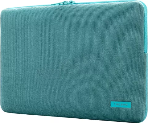 Photo de Étui de protection (Housse) Tucano Velluto pour ordinateur portable 15,6" max (Bleu)