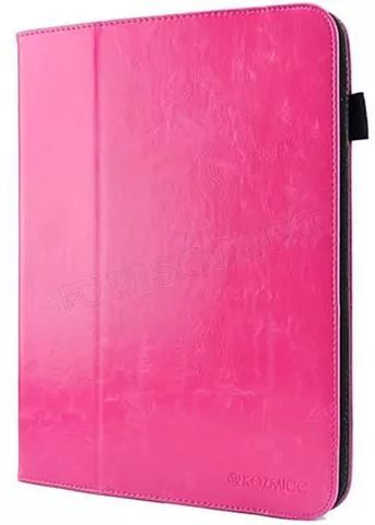 Photo de Étui de protection universelle à rabat NGS Pink Stripe pour tablettes 8"max (Rose)