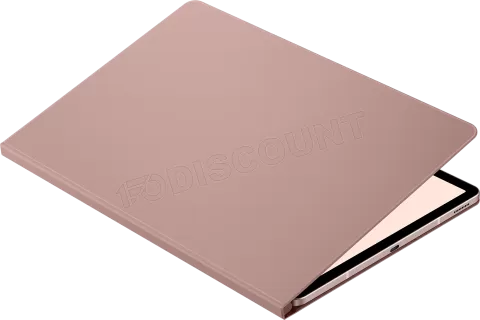 Photo de Etui rabat Samsung pour Galaxy Tab S7+ & Tab S7FE - 12,4'' (Rose)