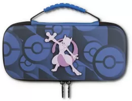 Photo de Etui rigide PowerA Pokémon Mewtwo pour Console Nintendo Switch (Bleu)