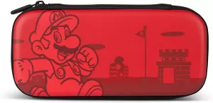 Photo de Etui rigide PowerA Super Mario Bros pour Console Nintendo Switch Lite (Rouge)