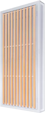 Photo de Façade Vertical Aerodeck Lian Li pour boitiers B4 (Blanc/Bois)
