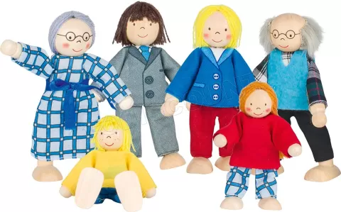 Photo de Famille de mini poupées Goki - Famille citadine