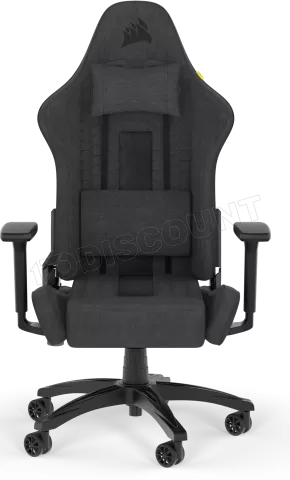 Photo de Fauteuil Corsair TC100 Relaxed (Noir/Gris)