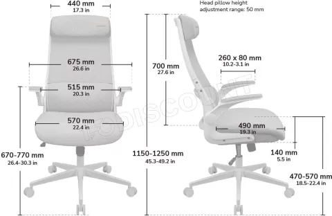 Photo de Fauteuil Cougar Stryder (Noir)