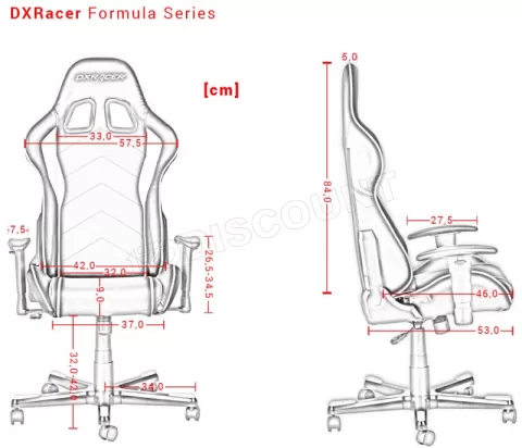Photo de Fauteuil DXRacer Formula F11 (Noir)