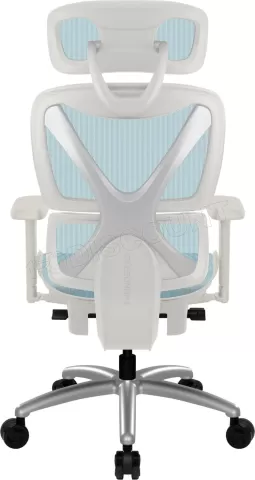 Photo de Fauteuil ergonomique ThunderX3 XTC (Blanc/Bleu)
