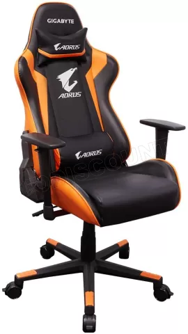 Photo de Fauteuil Gigabyte Aorus AGC300 V2.0 (Noir/Orange)