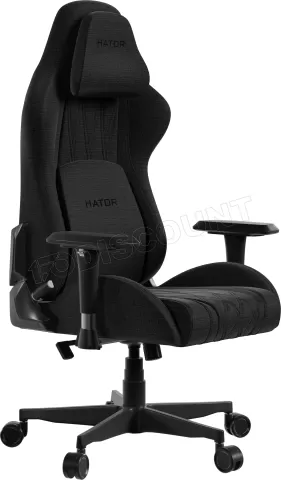 Photo de Fauteuil Hator Darkside 3 Fabric - Taille M (Noir)
