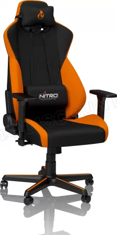 Photo de Fauteuil Nitro Concepts S300 Horizon Orange (Noir/Orange)