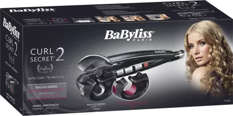Fer à boucler Babyliss Curl Secret C1300E (Noir) à prix bas