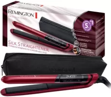 Photo de Fer à lisser Remington Silk Straightener S9600 (Rouge)